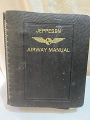 1988 JEPPESEN AIRWAY MANUAL Pilot Binder Book FULL w/Maps-Charts-Terminal Guides
