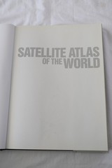 Satellite Atlas Of The World NPA Group Oxford Black HC DJ Maps Photography