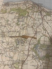 Vintage 1945 Ordnance Survey Norwich Sheet 126 One Inch Map New Popular Edition