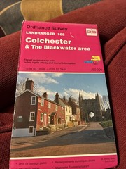 Ordnance Survey Landranger Map 168 Colchester And The Blackwater Area