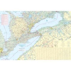 Canada 1:600,000 ITMB Toronto and Southern Ontario Map inc. Toronto Street Map