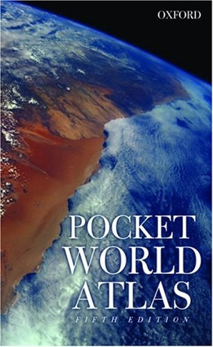 Oxford Pocket World Atlas – VERY GOOD