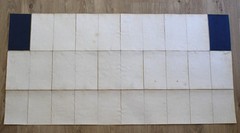 Vintage Map Bartholomew’s Contour Motoring Map FRANCE 1920s 2x Cloth backed maps