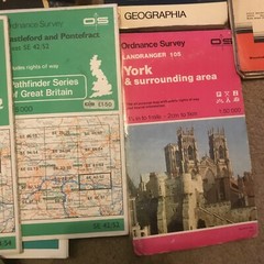 15 Automobiles O/S Maps Yorkshire Cheap To Clear