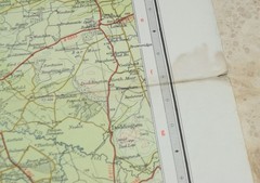 TWEEDDALE 1961 Bartholowmew’s Half-Inch Contoured Map Sheet 41