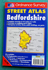 BEDFORDSHIRE PHILIPS Ordnance Survey STREET ATLAS – P/B Inc Luton & St Neots