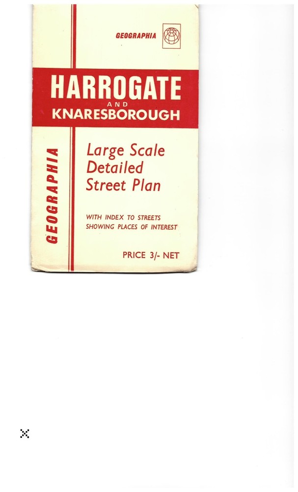 HARROGATE & Knaresborough- street plan [indexed] – December 1967