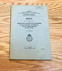 Lot 5 Canada Department of Mines Geological Surveys Paleontology Geology Vintage