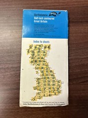 WEST RIDING Leeds York Burnley Halifax Bartholomew Half Inch Map Sheet 32 1967