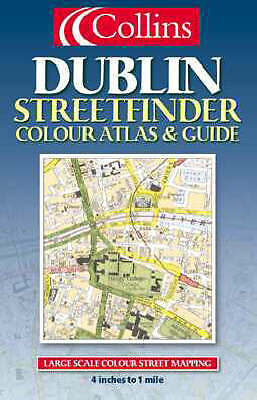 Dublin – Streetfinder, Colour Atlas and Guide (Paperback, 2001)