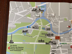 4 x Hotel Desk Map Berlin 2019