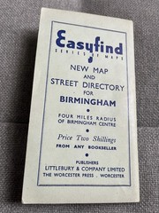 Vintage Maps Bundle x 3 Birmingham England Motorists / Cyclists, AA, Local City