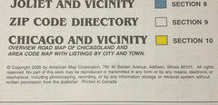 CHICAGOLAND ATLAS 2000 Edition by American Map Corp. Hardcover & Spiral