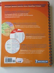 MICHELIN ATLAS GERMANY/BENELUX/AUSTRIA/SWITZERLAND/CZECH 2009 in Dutch