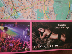 Kyiv Kiev Ukraine pocket guide, map year 2011 places to visit, metro underground