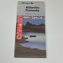 Allmaps Atlantic Canada Folded Map