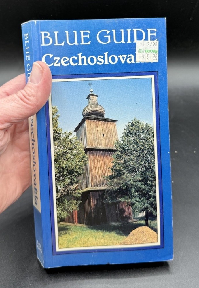 Czechoslovakia (Blue Guide) by Michael Jacobs Travel Book EUC!