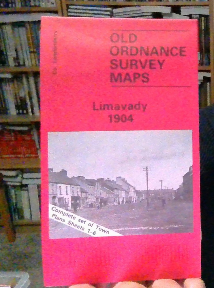 MAP OF Limavady 1904 County Londonderry Town plans 1-6 NEW