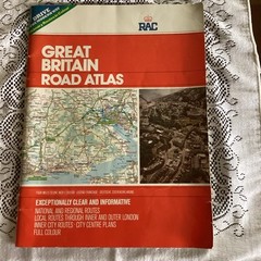 GREAT BRITAIN ROAD ATLAS RAC Exceptionally Clear & Informative