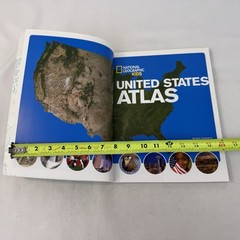 National Geographic Kids United States Atlas Large Softcover USA Maps FAST SHIP