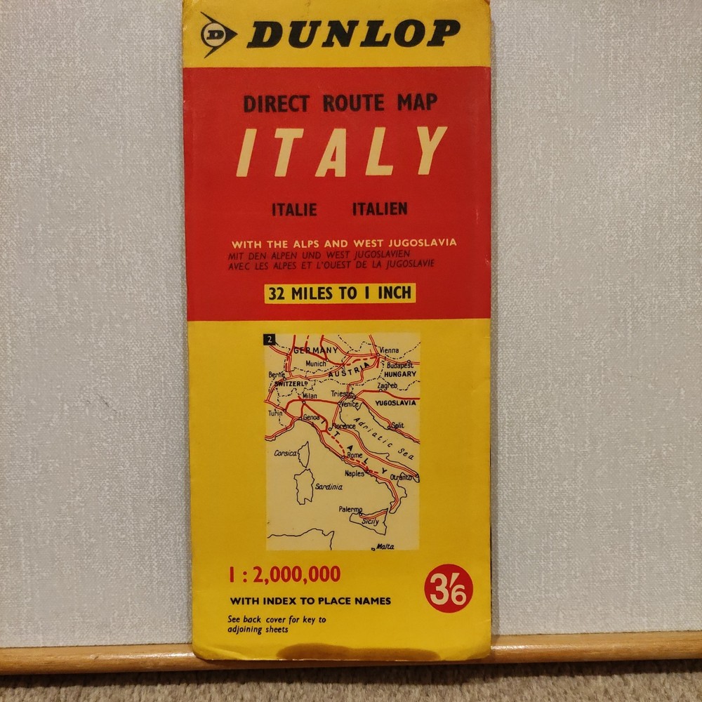 ITALY – Dunlop Direct Route Map 2