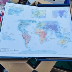 DK Publishing Millennium World Atlas Millennium Edition Hardcover English World