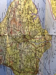 NEW FOREST Bartholomew Half Inch Map 1971 No 5 Southampton Bournemouth