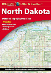 Delorme Atlas & Gazetteer North Dakota