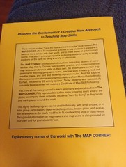 The Map Corner by Donald Capone and Arnold B. Cheyney Homeschool Paperback