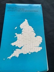 British Geological Survey Solid and Drift Edition Map Wincanton 1:50 sc (1308)