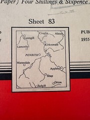 Ordnance Survey Seventh Edition One-Inch Lake District Map Bundle