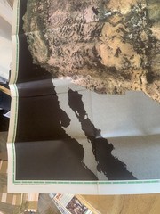 National Geographic Portrait USA Map Magazine 1976 The United States