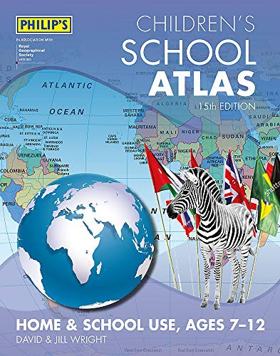 Philip’s Children’s School Atlas (Philip’s World Atlas),David Wr