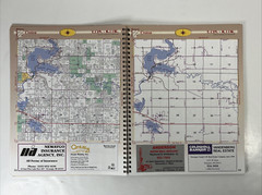 Newaygo County Michigan Land Atlas Plat Book Sportsman Guide Year 2001 by CCI