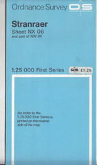 Ordnance Survey [OS] 1:25,000 First Series Map Sheet NX 06 Stranraer