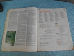 VINTAGE Rand Mcnally 1983 Midsize Road Atlas & TRAVEL GUIDE Paperback 87 PAGES.