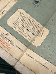 Antique 1924 Bartholomew’s 1/2 Inch to 1 Mile Cloth Map No 11 Oban District