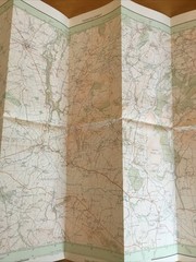 1987 Ordnance Survey Pathfinder Map 909 SO 29/39 Montgomery (incl Churchstoke )