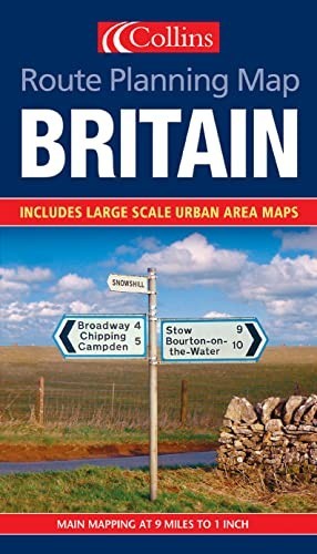 Britain (Route Planning Map) Sheet map, folded Book The Fast Free Shipping