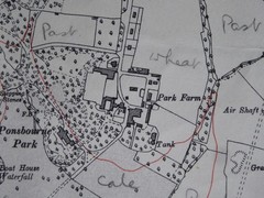 Vintage 1946 LITTLE BERKHAMPSTEAD EPPING GREEN V LARGE SCALE MAP SHEET 16¾”x22½”