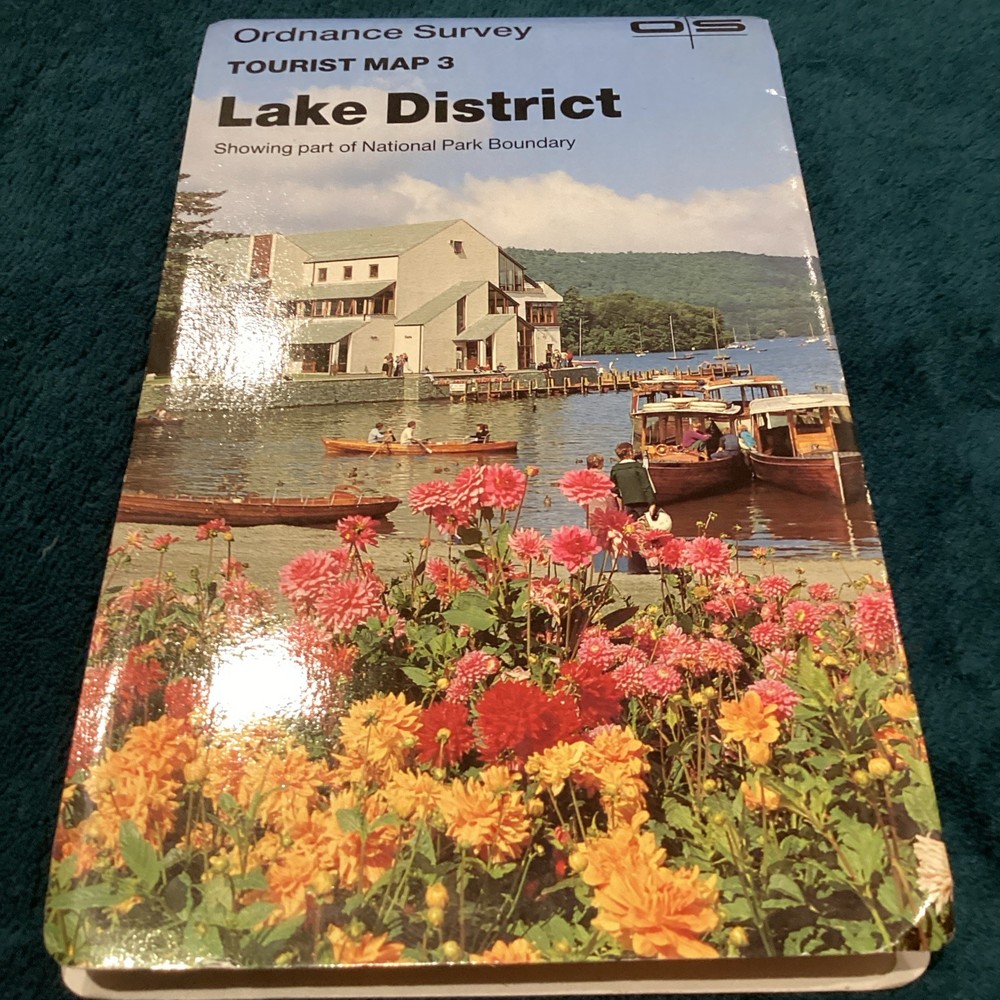 Lake District (The Lake District), Ordnance Survey Tourist map 3