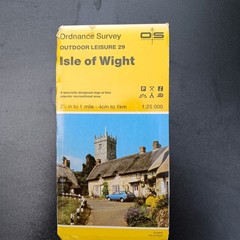 Bundle of 7 UK ordnance survey and street maps – various areas