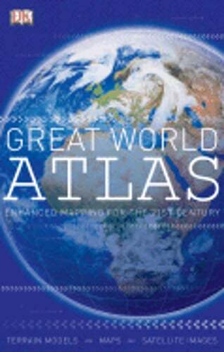 The Great World Atlas by DK Publishing: Used