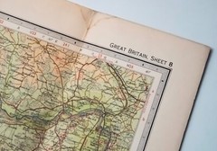 Bartholomews Half Inch Contoured Map Sheet 8 Salisbury Plain 1959 Cartography