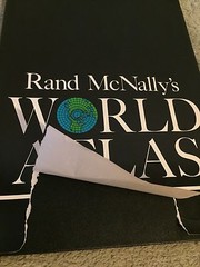 Rand McNally’s World Atlas For The Home (1965) HCDJ