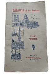 Handy Guide To Brussels And It’s Environs A. De. Boeck