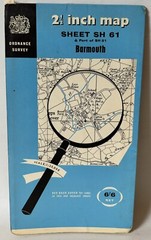 Ordnance Survey 2 1/2 Inch Map – Barmouth, Sheet SH 61 – 1960