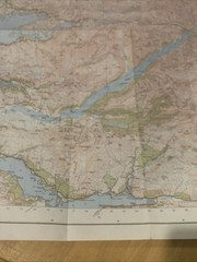 Ordnance Survey Landranger 40 Loch Shiel Map 1976 OS Glenfinnan Mallaig Arisaig