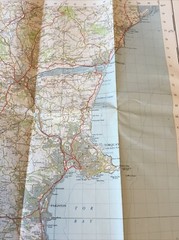 1961 Ordnance Survey One Inch Seventh Series Map 188 Torquay (incl Kingsbridge )