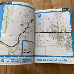 UBD Melbourne Street Directory 1994 32nd Edition Historical VIC Maps Book